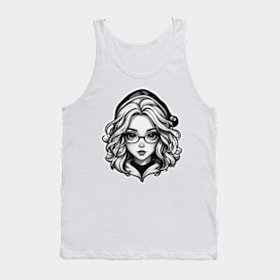 Beautiful santa girl Tank Top